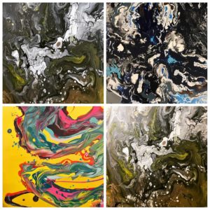 ERIKLASS - Acrylic pouring