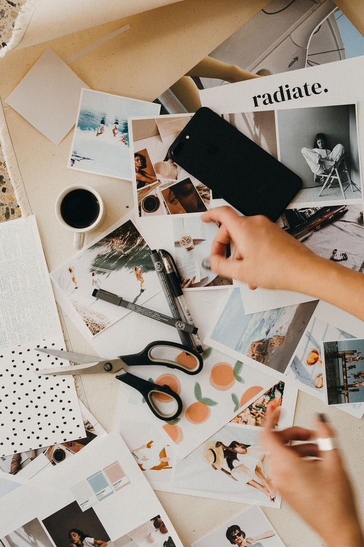 Vision board - Vein & Pintsel