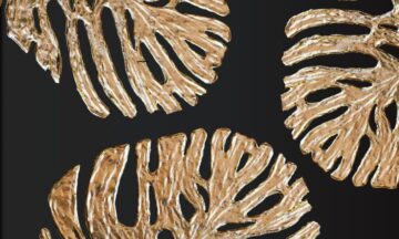 ABSTRAKTNE GOLD FOIL AKRÜÜLMAAL – 8 MAI