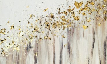 ABSTRAKTNE GOLD FOIL AKRÜÜLMAAL – 19 VEEBRUAR