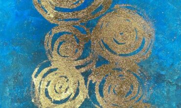 ABSTRAKTNE GOLD FOIL AKRÜÜLMAAL – 7 VEEBRUAR